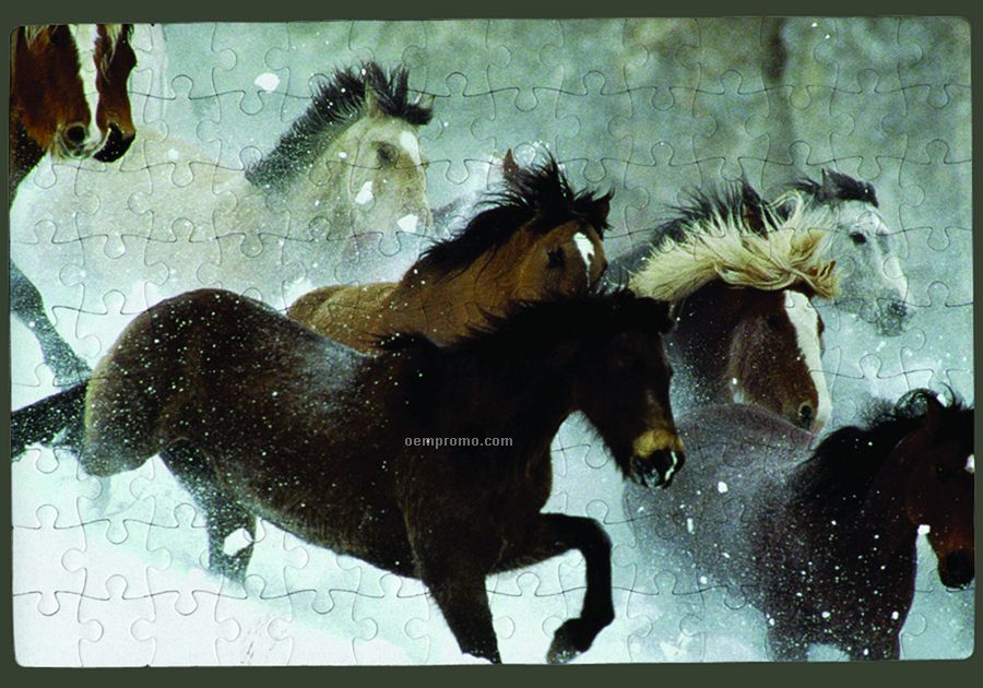 110 Piece Cardboard Personalized Puzzle 7.5