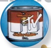 Round Plastic Coated Metal Litho Tabs (2")