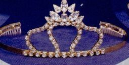 2 3/8" Austrian Crystal Rhinestone Tiara