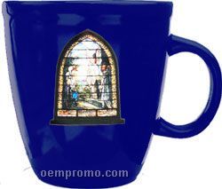 20 Oz. Mocha Mug - Green - Four Color Process