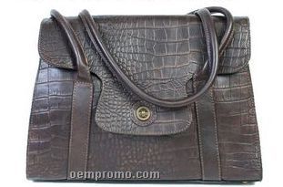 Embossed Calf Hand Bag