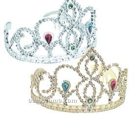 12 Pack Jewel Tiaras