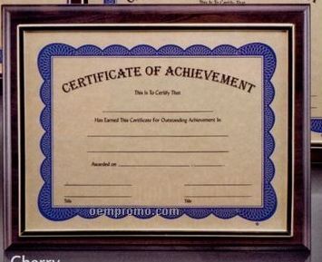 Black Oakleigh Certificate Holder