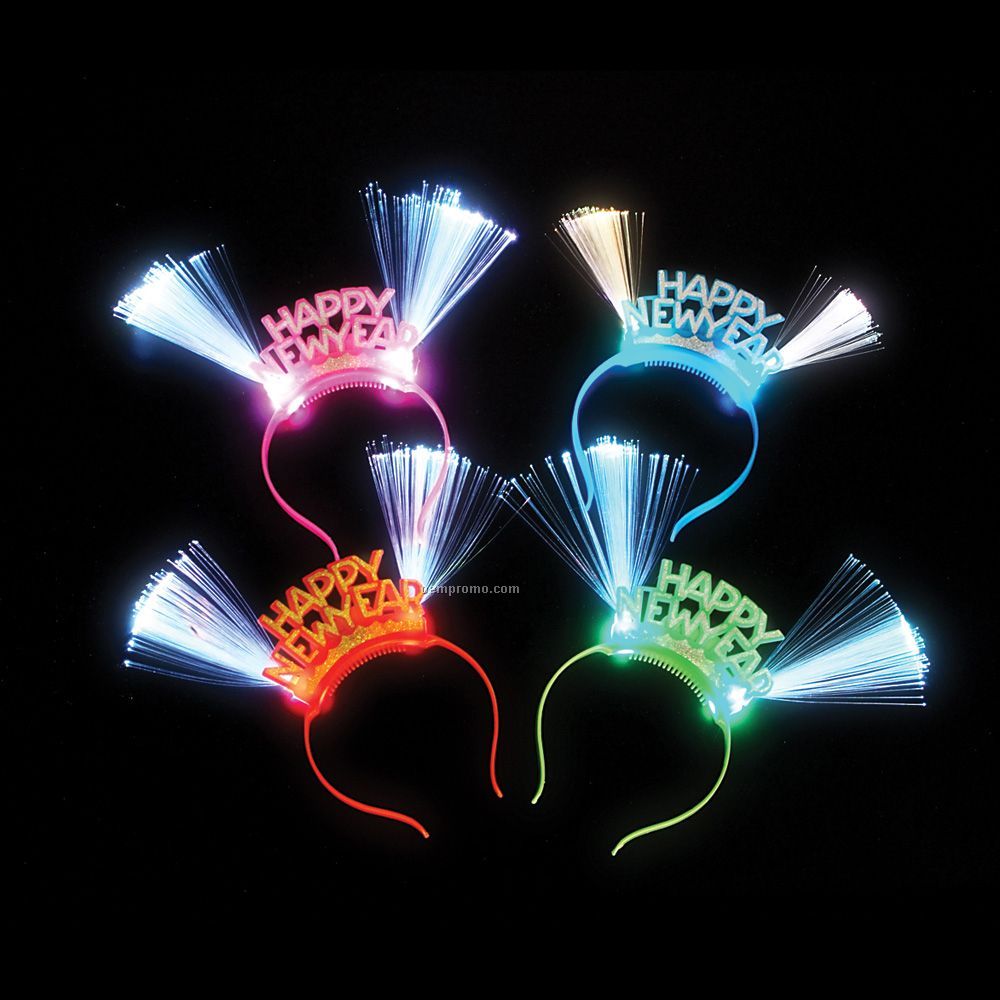 New Year Fiber Optic Headband