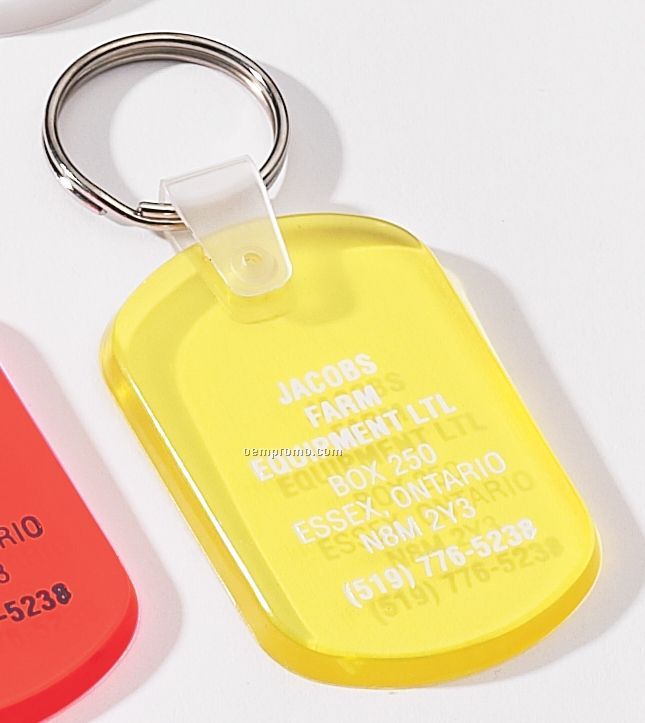 Flexible Oblong Key Holder