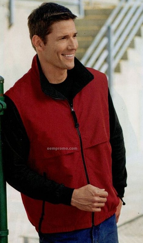 Port Authority Reversible Terra-tek Nylon & Fleece Vest (Xs-6xl)