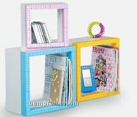 17-4/5cmx21-2/5cmx11-4/5cm Diy Puzzle Book Shelf