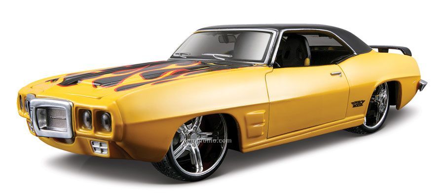 7X21 2X3 1969 Pontiac Firebird All Star Series Die Cast Replica