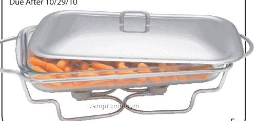 Maxam Large Oblong Food Warmer
