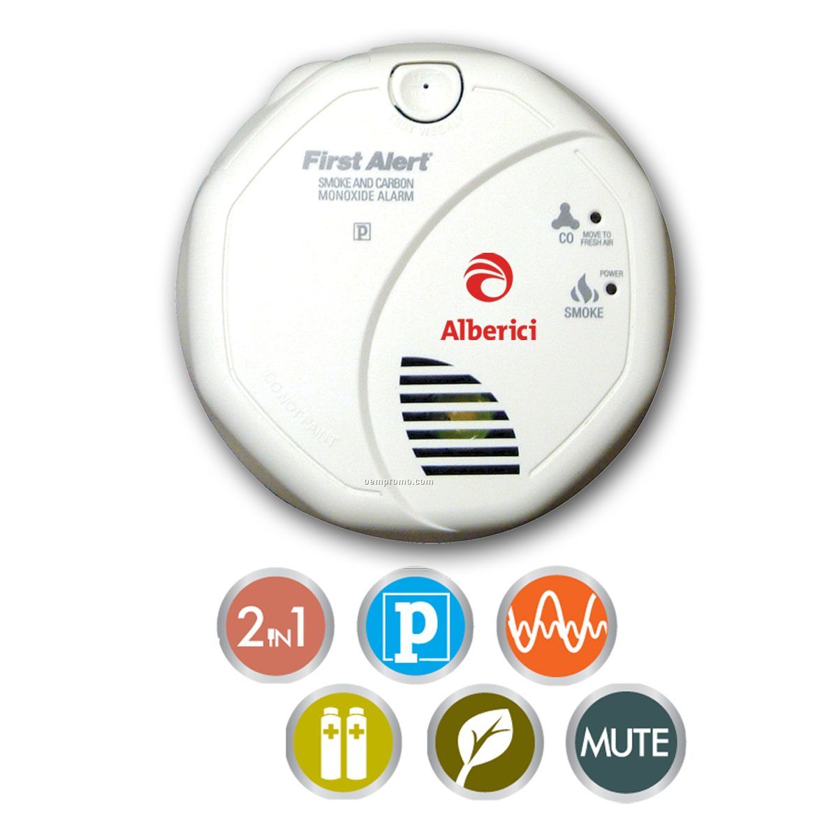 Alarm Co & Smoke Combo AA Batt