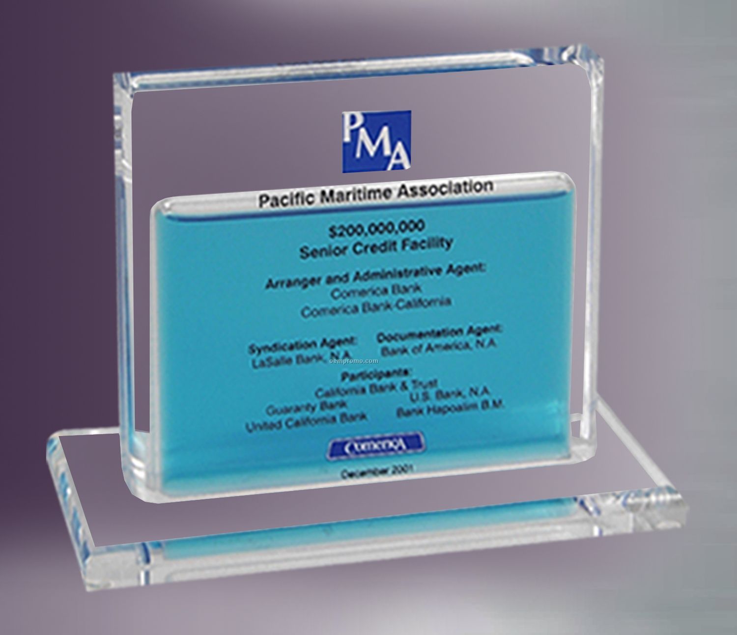 E-blue Water Tombstone