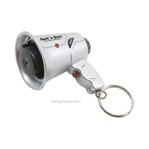 Megaphone Key Ring Recorder
