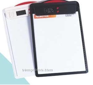Clipboard W/ Clock