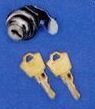 Door Lock & 2 Keys For 50' To 78' Fiberglass Internal Halyard Pole