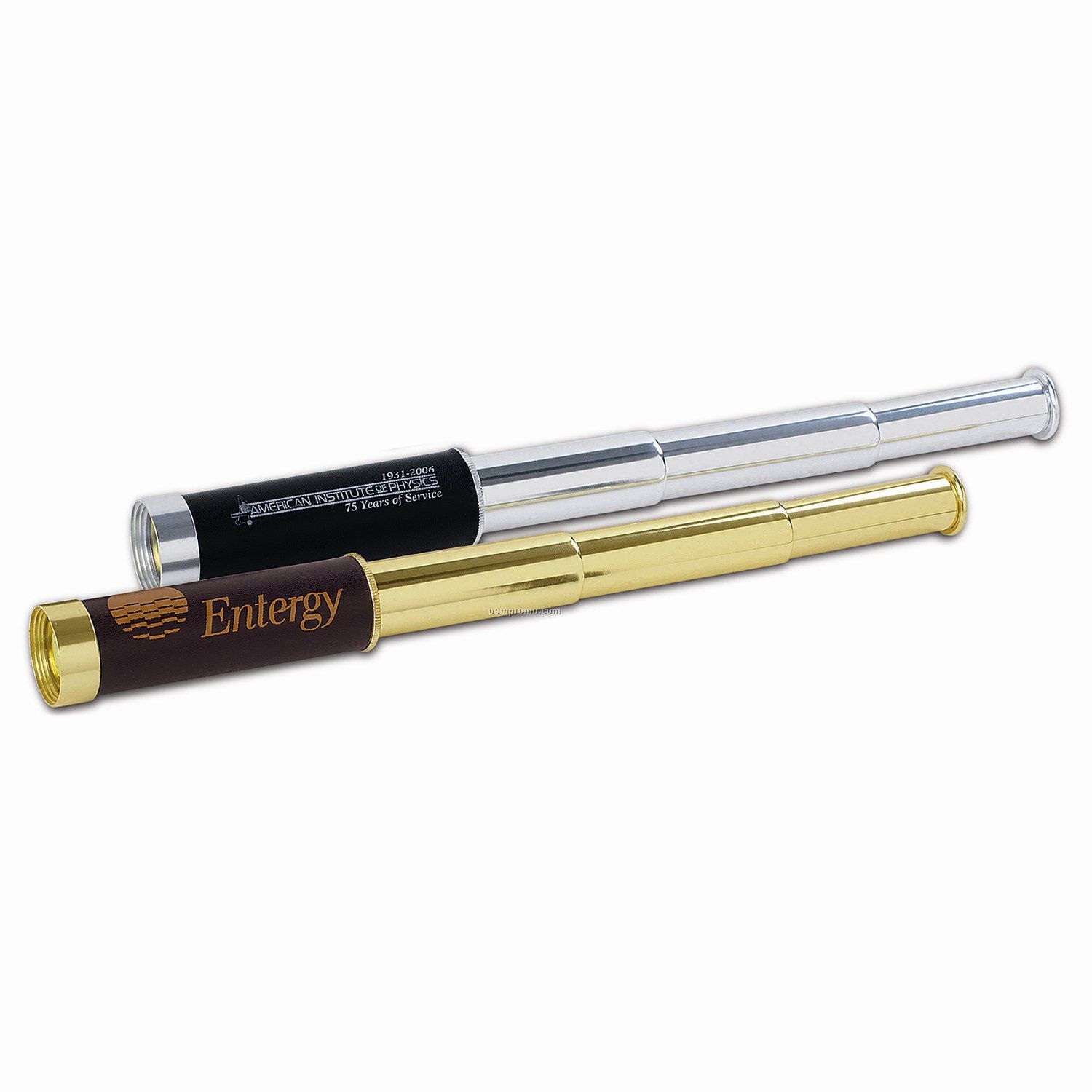 Silver Brass Telescope