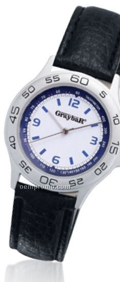 Men's Bread & Butter Watch W/ White Dial