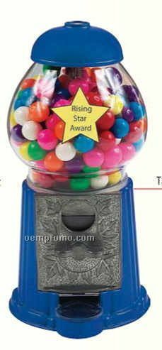 Blue 11" Gumball / Candy Dispenser Machine