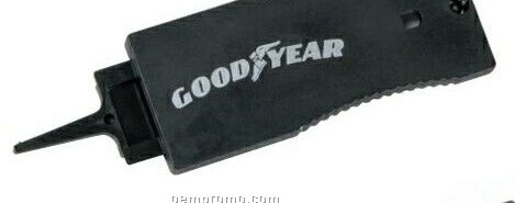 The Truck Tire Measurer Truck Tire Tread Gauge Keychain