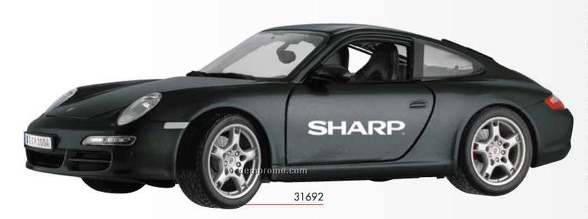 9 Black Porsche 911 Carrera S Die Cast Replica Vehicle