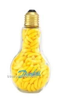 Empty Medium Light Bulb Candy Container
