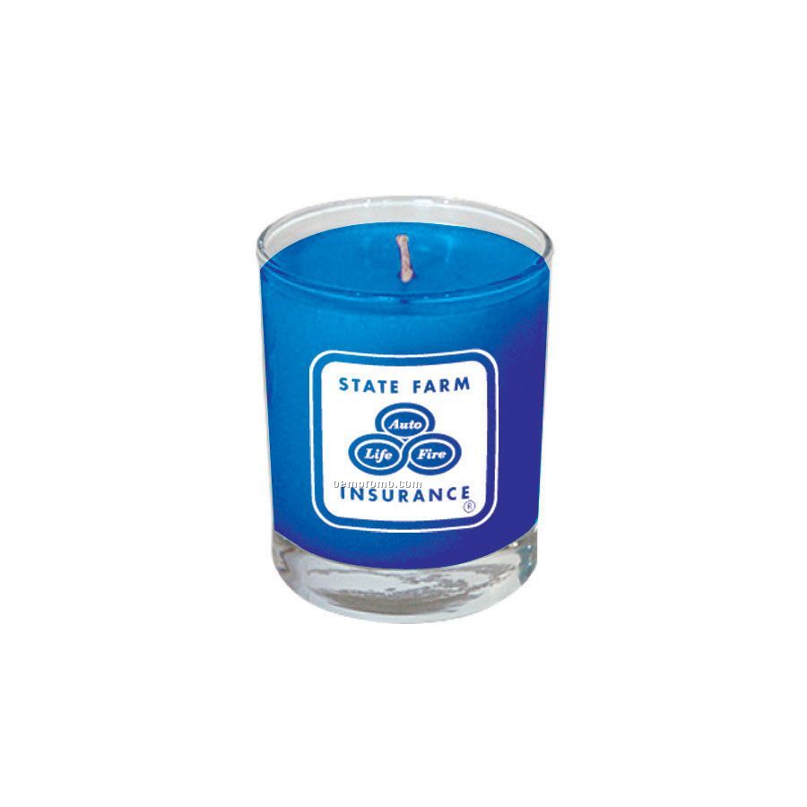 Hawaiian Paradise Votive Glass Soy Candle