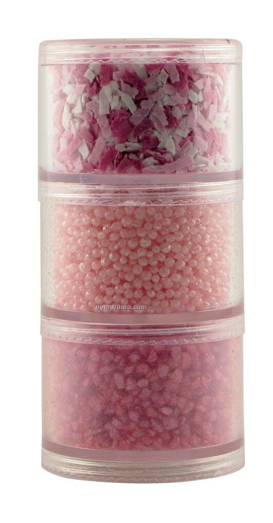 Purple Bath Stacking Jars - Lavender Scent