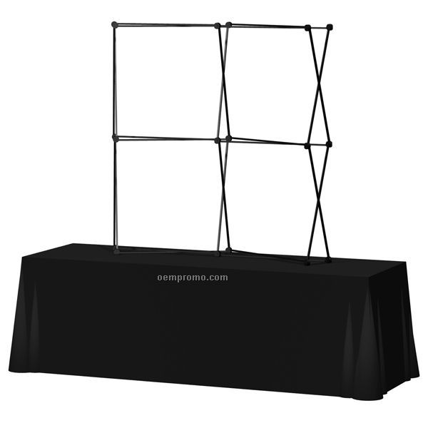 6' Curve Tabletop Billboard Hardware