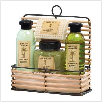 Tropical Pleasures Bath Set