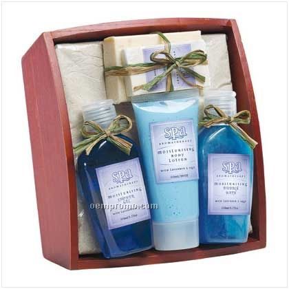 Lavender & Sage Bath Tray