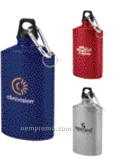 20 Oz. Reusable Camping Canteen W/ Carabiner Clip