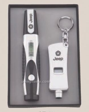Screwdriver & Tire Gauge