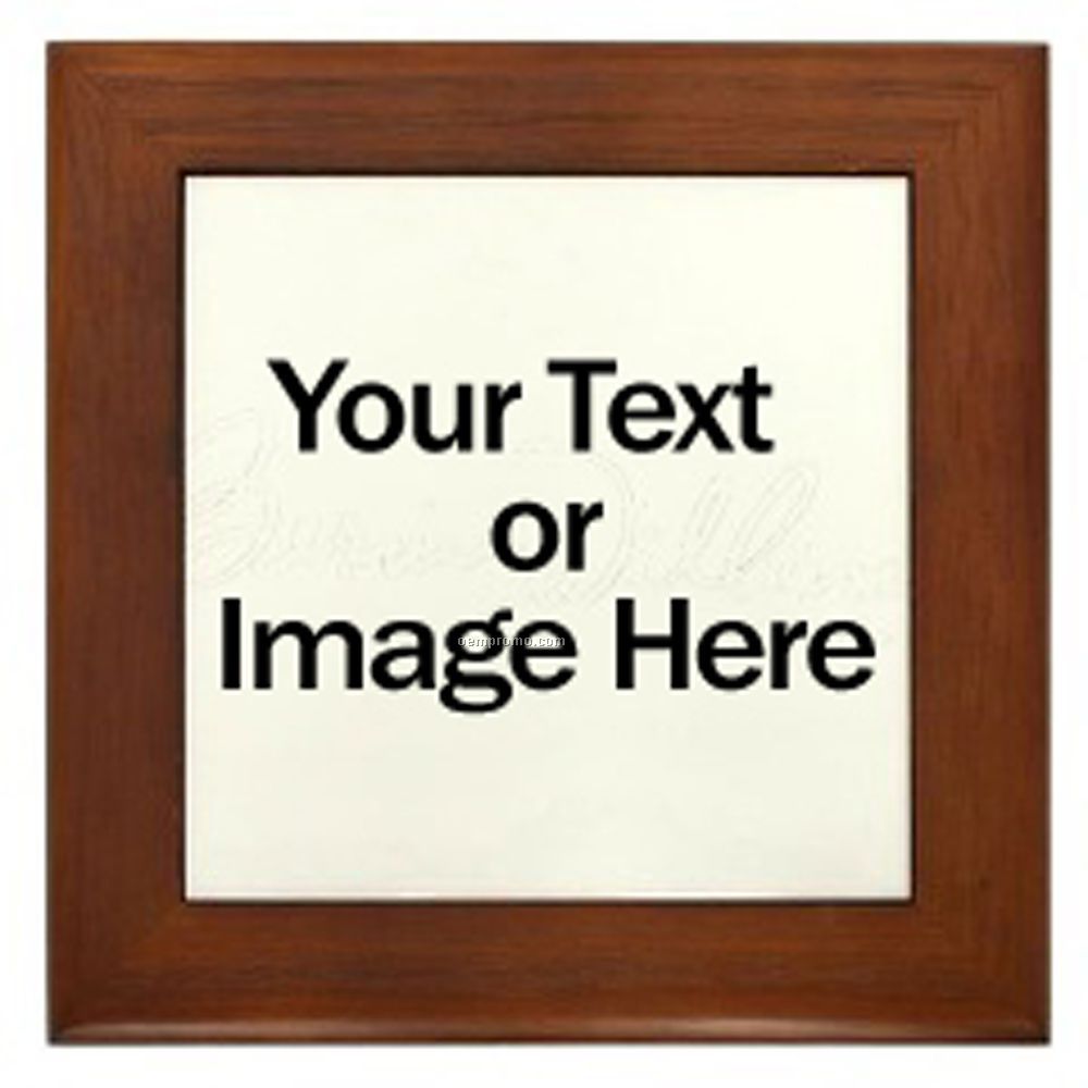 Customizable Framed Tile
