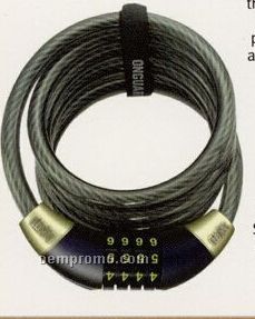 On Guard Doberman Cable Bicycle Combination Lock