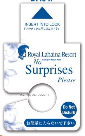 Custom Door Tag (4 Color Front & Back)