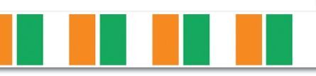 Irish Flag Party Tape