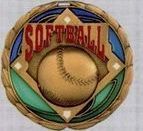 Stock Cem Medal - Softball