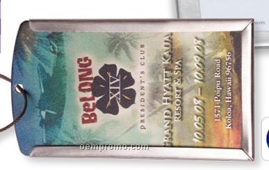 Prestige Metal Luggage Tag (Overseas 8-10 Weeks)