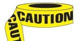 V-t Caution Attention Tape