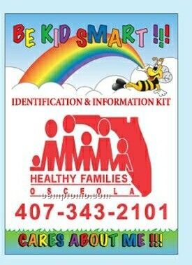 Be Kid Smart Identification Kit For Children (Rainbow & Clouds)