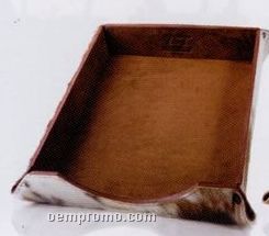 Spirit Of The West Leather Letter Box