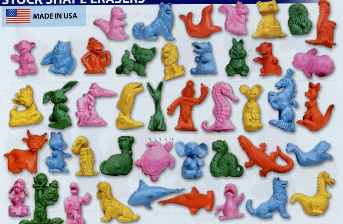 Itty Bittys Stock Shape Eraser