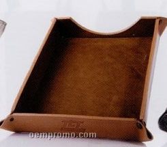 Signature Series Leather Letter Box