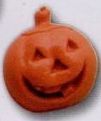 Pumpkin Stock Shape Pencil Top Eraser