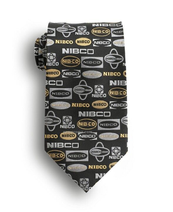 Wolfmark Custom Woven Polyester Tie