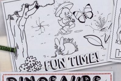 Fun Time Coloring / Activity Sheet