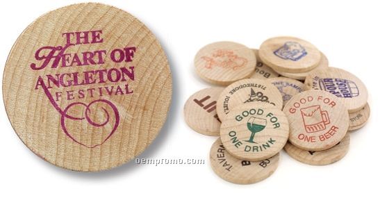 Stock Beware Of Imitations/Buffalo Wooden Nickel