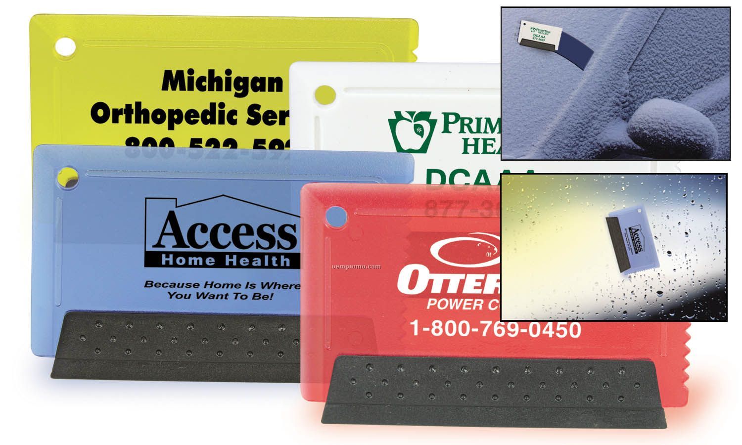 Credit Card Ice Scraper / Squeegee