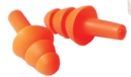 14387 Reusable Uncorded Triple Flanged Earplugs