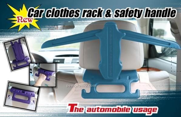 Car Clothes Rack & Safety Handle