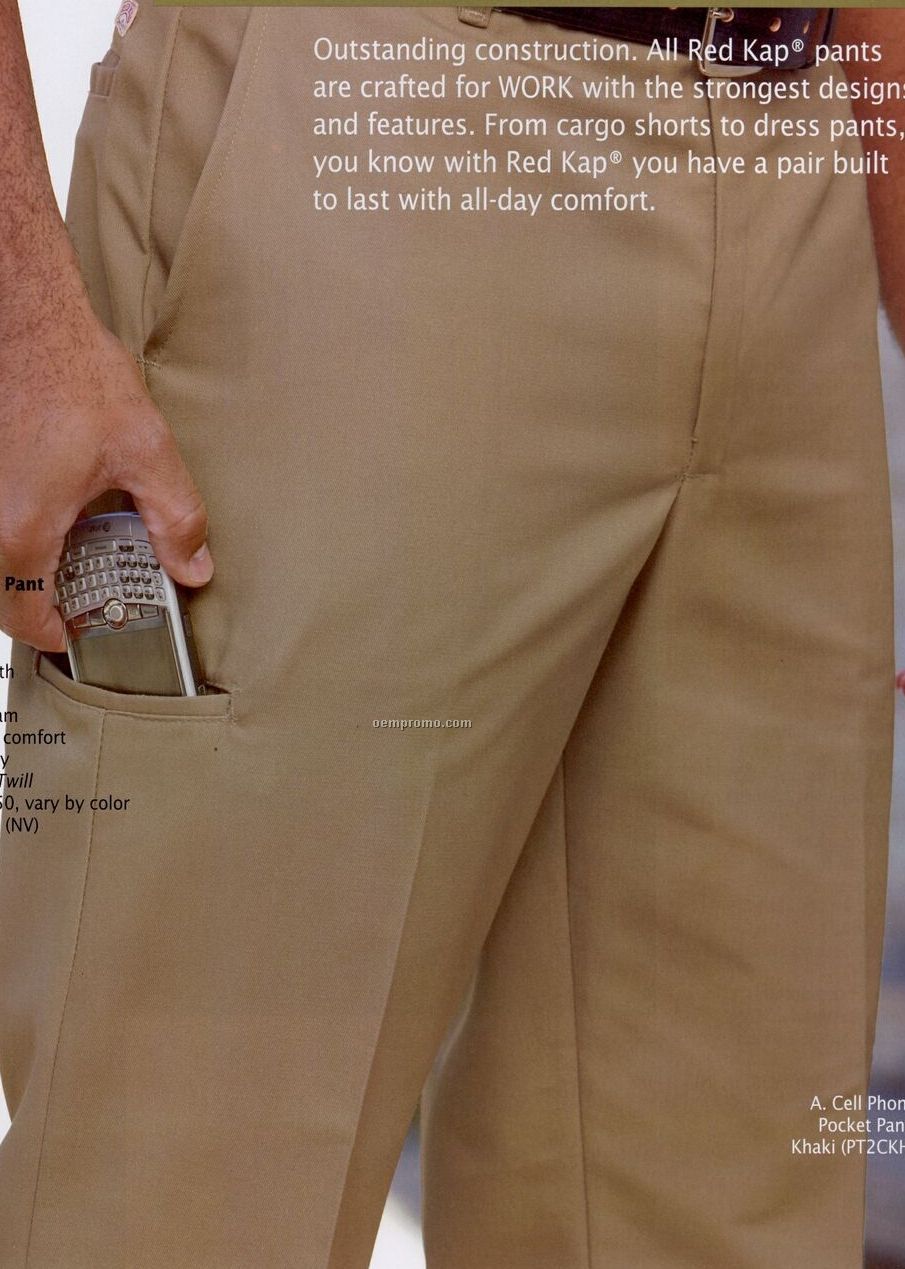 Cargo pants with cell phone pocket Clearance